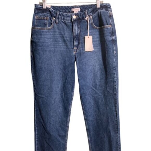 Good American Denim - Good American Straight Leg Jeans Style GNIC255T Indigo Size 12/31